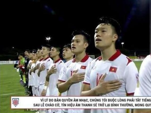 Tin tức trong ngày - Bản ghi "Quốc ca" bị tắt tiếng trong trận VN-Lào là bản chuẩn, do VFF cung cấp