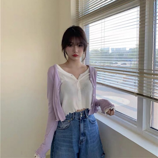 Diện áo cardigan crop-top gợi cảm và trẻ trung cho mùa đông - 14