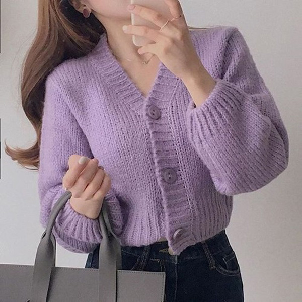 Diện áo cardigan crop-top gợi cảm và trẻ trung cho mùa đông - 7