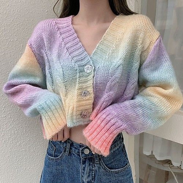 Diện áo cardigan crop-top gợi cảm và trẻ trung cho mùa đông - 8