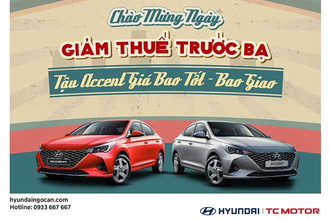 Những mẫu xe ô tô Hyundai nào được giảm 50% phí trước bạ? - 3