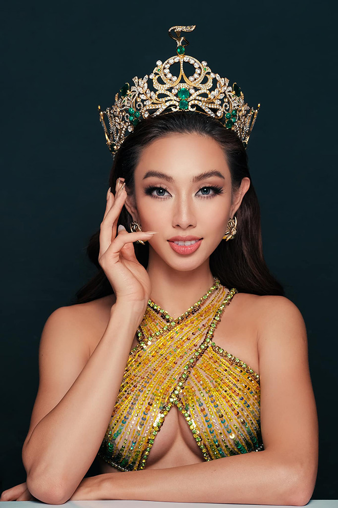 Thùy Tiên - đại diện Việt Nam đăng quang Miss Grand International 2021 tại Thái Lan