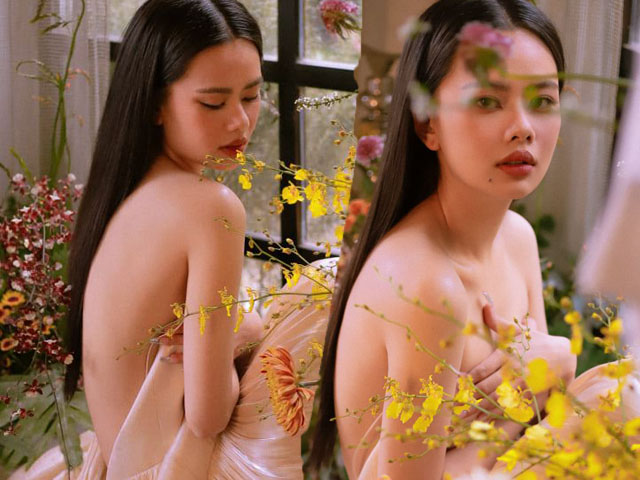 Đời sống Showbiz - Fashionista Ngân Bích Nguyễn chụp ảnh gợi cảm bất chấp giá lạnh 17 độ
