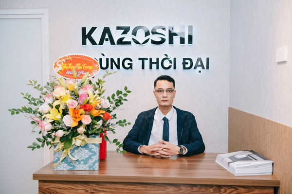 Ông Vương Xuân Trung - Giám đốc Công Ty TNHH Thương mại &amp; Xuất Nhập Khẩu KAZO