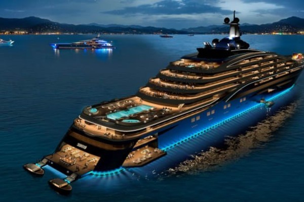 Chiêm ngưỡng siêu du thuyền lớn nhất thế giới sở hữu 39 căn hộ, mỗi căn hộ có giá 11 triệu USD - 1