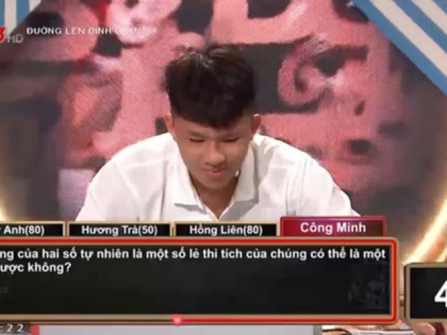 Giáo dục - du học - Loạt câu hỏi đơn giản của "Đường Lên Đỉnh Olympia" nhưng lại khiến các thí sinh lúng túng