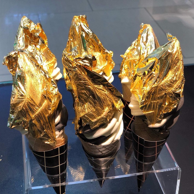 Que kem dát vàng 24k xuất hiện ở Hà Nội năm 2019 với giá khoảng 250.000 đồng/que.