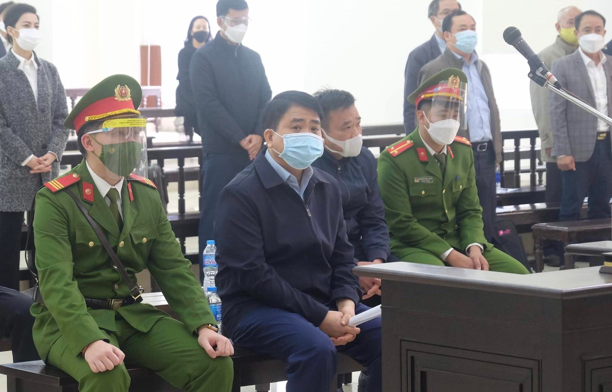 Bị cáo Nguyễn Đức Chung tại phiên xét xử.