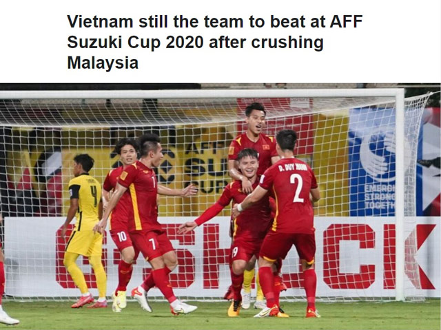 Bóng đá - Báo Thái chúc mừng ĐT Việt Nam thắng to, báo Malaysia cũng phải khen