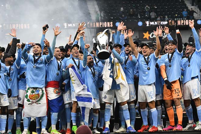 New York City ăn mừng chức vô địch