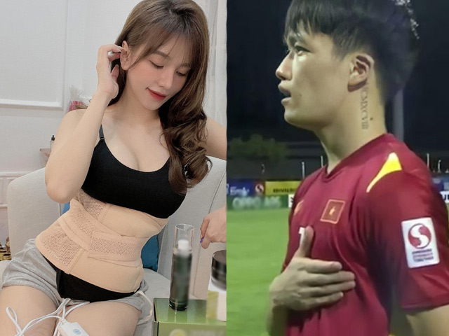 Đời sống Showbiz - Hoàng Đức ghi bàn "cháy lưới" Malaysia, bạn gái xinh đẹp nói 1 câu hút 10 nghìn like trong 30 phút