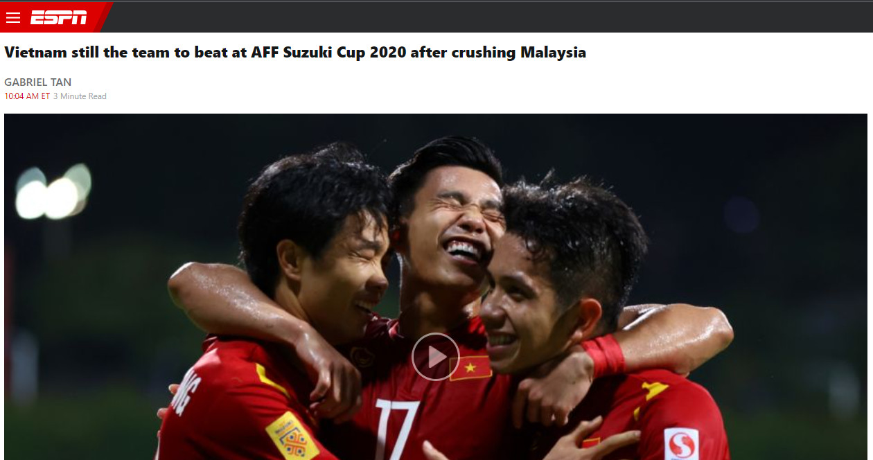 Báo châu Á bình luận ĐT Việt Nam vẫn chưa có đối thủ ở AFF Cup - 1