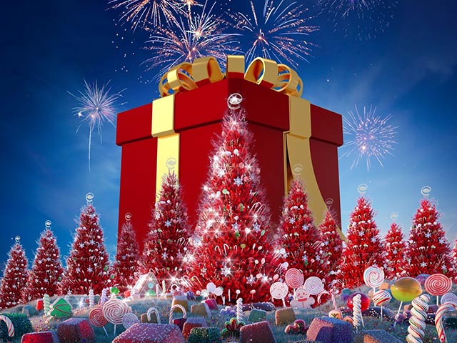 Du lịch - Hé lộ điểm check-in đẹp truỵ tim trong mùa No-el này: Làng kẹo ngọt Ecopark đẹp như bước ra từ cổ tích