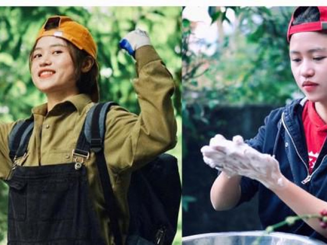 Bạn trẻ - Cuộc sống - Tiktoker Yến Canvas: Từ họa sĩ vẽ tranh tự do đến Tiktoker về thiên nhiên dân dã