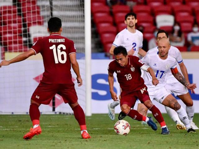 Bóng đá - Trực tiếp bóng đá Philippines - Thái Lan: Giữ vững thành quả (AFF Cup) (Hết giờ)