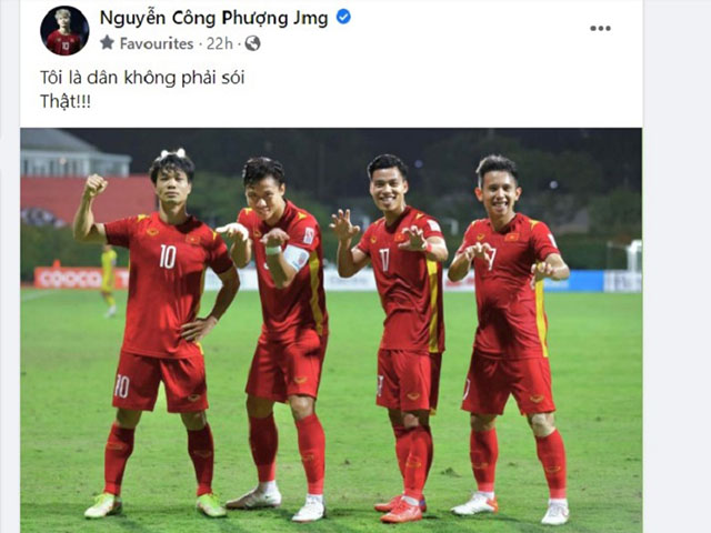 Bóng đá - Công Phượng "cà khịa" Quế Ngọc Hải sau khi "xé lưới" Malaysia ở AFF Cup