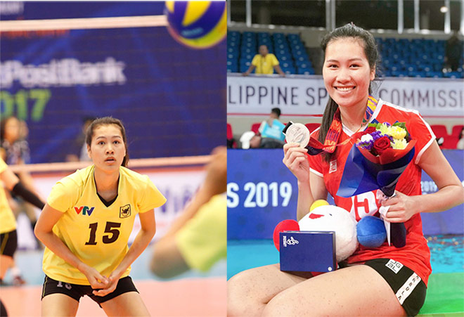 Trinh là nòng cốt cùng tuyển VN giành HCB SEA Games 30