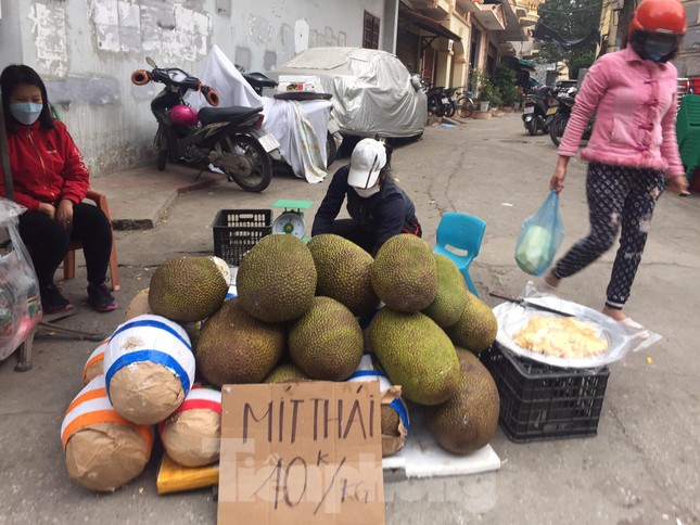 Mít Thái ngon (loại 1) được bán với giá 10 nghìn đồng/ kg. Ảnh: Duy Chiến