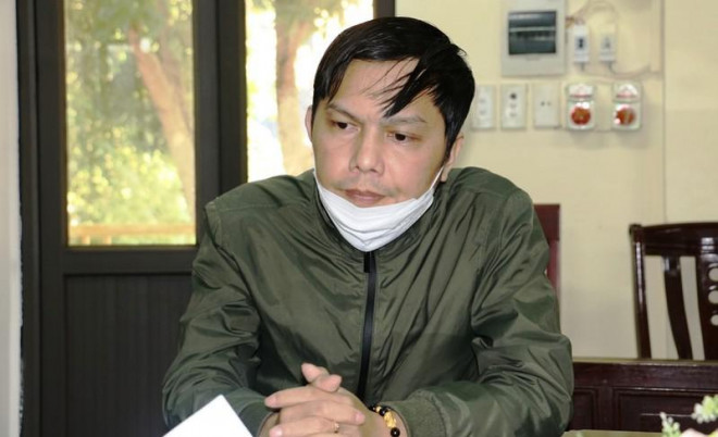 Trần Văn Vinh là người quản lý điều hành chi nhánh ở TP Vinh. Ảnh: CA