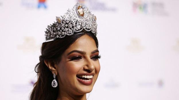 Đăng quang Hoa hậu Hoan vũ 2021, Harnaaz Sandhu trở thành biểu tượng sắc đẹp toàn cầu.