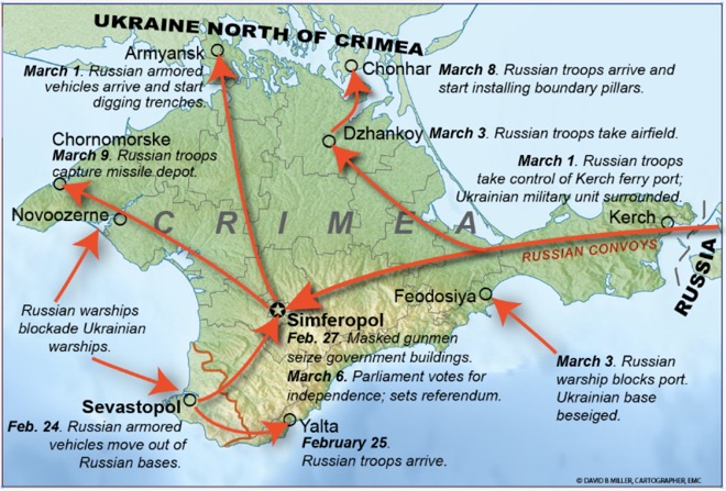 Nga sáp nhập Crimea: Chiến dịch nhanh lẹ lạ lùng chưa từng thấy khiến phương Tây &#34;ngã ngửa&#34; - 3