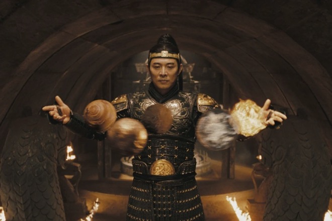 Ngôi sao điện ảnh Trung Quốc Lý Liên Kiệt từng vào vai Tần Thủy Hoàng.