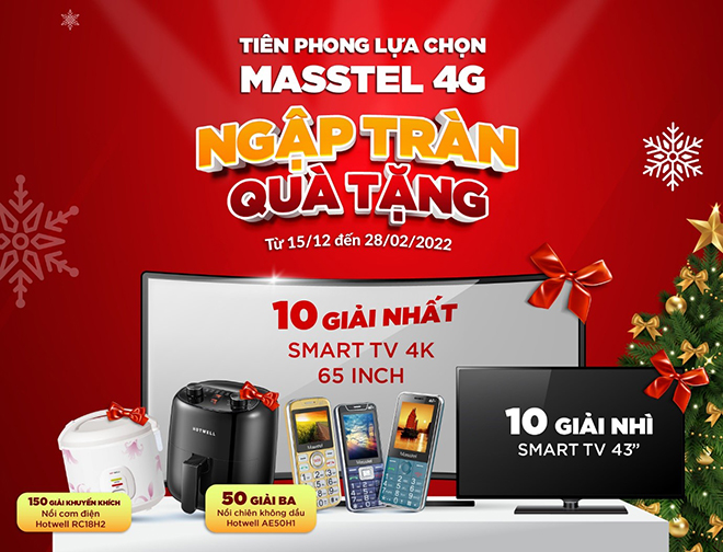 Tiên phong lựa chọn Masstel 4G - Ngập tràn quà tặng - 1