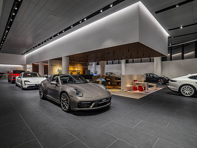 Showroom Porsche phức hợp đầu tiên đi vào hoạt động - 6