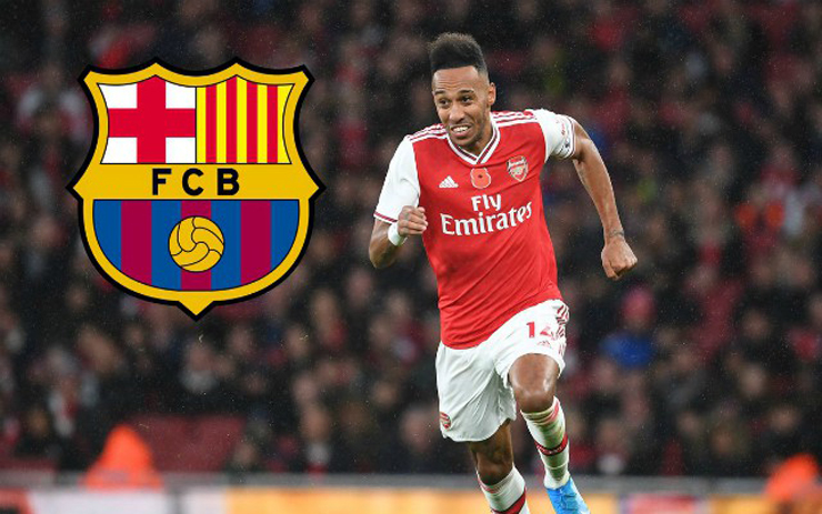 Aubameyang đang trên đường tới Barcelona