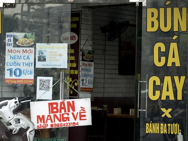 Tin tức trong ngày - Hà Nội thêm 1 quận dừng bán hàng ăn uống tại chỗ