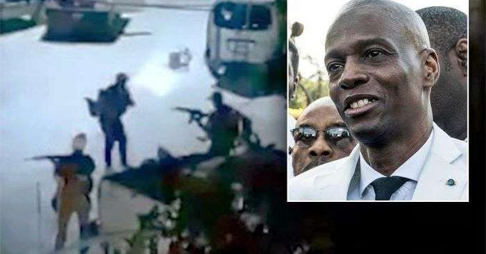 Rạng sáng ngày 7.7, Tổng thống Haiti Jovenel Moise bị giết hại trong một trận mưa đạn (ảnh: CNN)