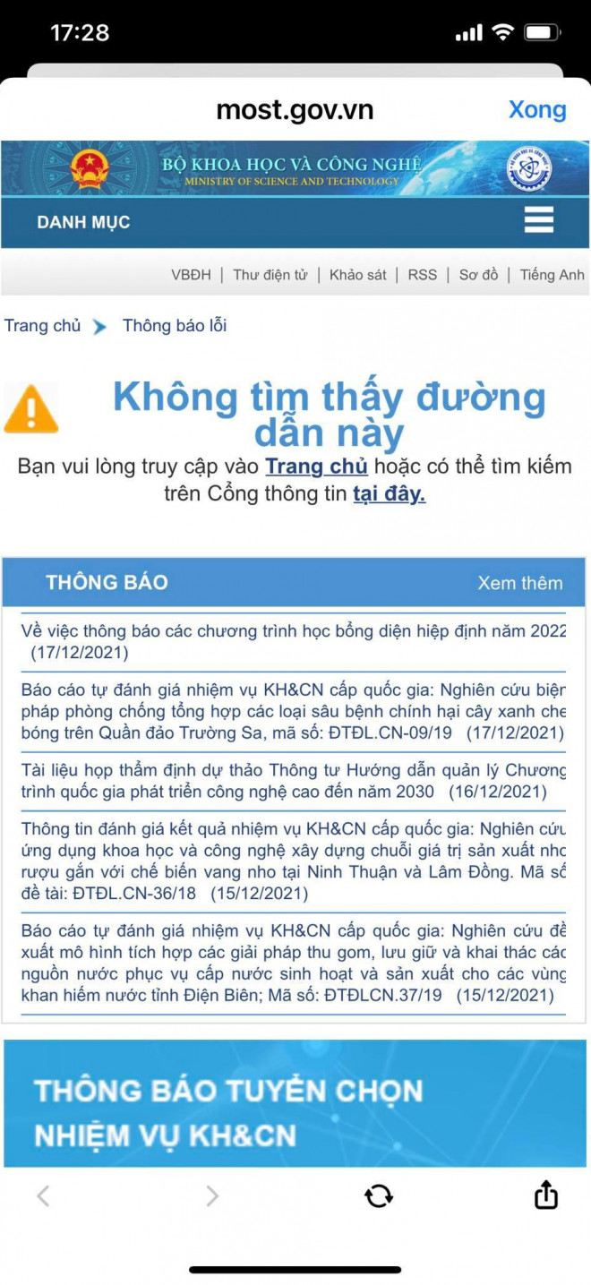 Thông tin công bố đánh giá của Tổ chức Y tế thế giới (WHO) và Bộ Y tế Anh cấp chứng nhận đạt chuẩn châu Âu cho bộ kit test của Công ty cổ phần Công nghệ Việt Á đã bị gỡ bỏ