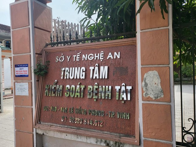 Trụ sở CDC Nghệ An.