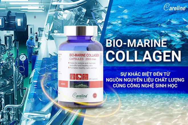 Bio Marine Collagen - Collagen sinh học được chiết xuất từ da cá biển sâu