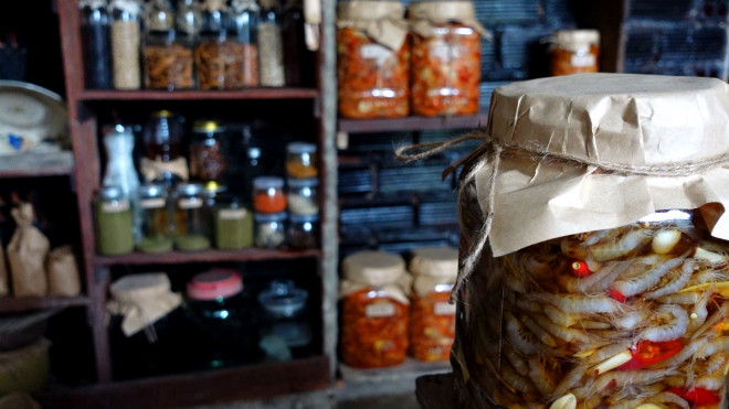 Cột miệng thật kín