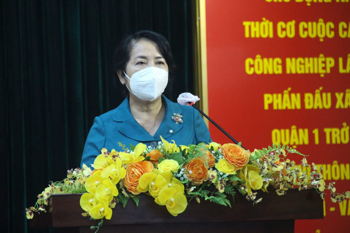 Bí thư Quận ủy quận 1 Trần Kim Yến đã có phút trải lòng về khoảng thời gian căng thẳng trong chống dịch vừa qua.