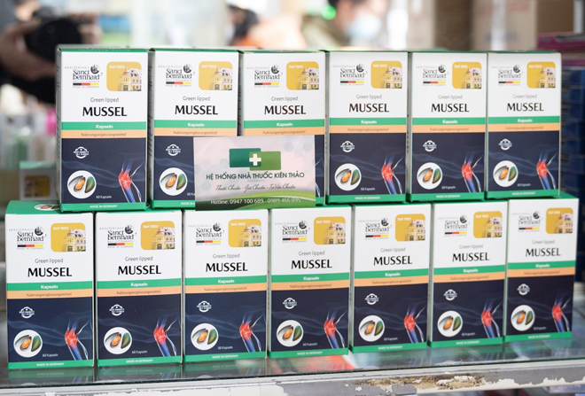 Nhà thuốc Kiên Thảo (Số 93 Nguyễn Phong Sắc, TP. Vinh, Nghệ An) – địa chỉ phân phối chính hãng sản phẩm Green lipped Mussel.