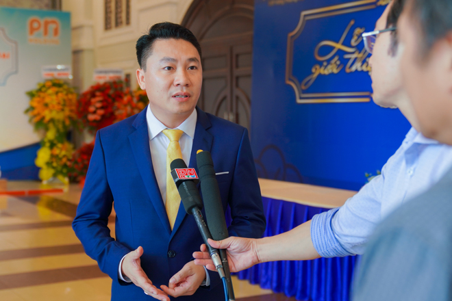 Ông Nguyễn Phúc Nam – TGĐ PN Holding chia sẻ trong buổi giới thiệu dự án PNR Estella