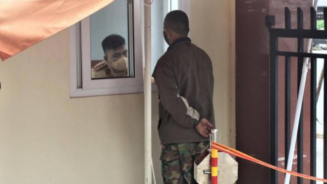 Khai báo y tế trên APP trước khi vào Phòng CSGT