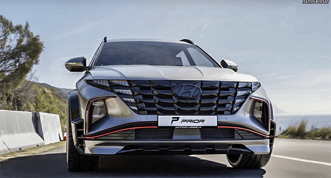 Hyundai Tucson thế hệ mới mạnh mẽ và thể thao hơn trong độ thân rộng - 4