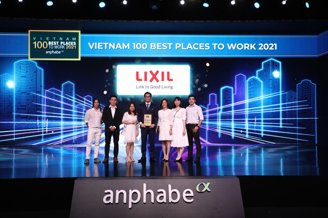 LIXIL Việt Nam tiếp tục lọt “Top 100 nơi làm việc tốt nhất Việt Nam 2021” - 1