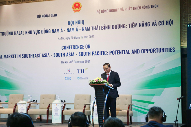 Hội nghị “Thị trường HALAL ở khu vực Đông Nam Á – Nam Á – Nam Thái Bình Dương: Tiềm năng và cơ hội” diễn ra sáng 20/12 tại Hà Nội.