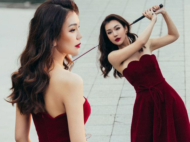 Giải trí - Bóng hồng VTV Cab gợi cảm mùa Giáng Sinh với bộ ảnh mới "cực chất"