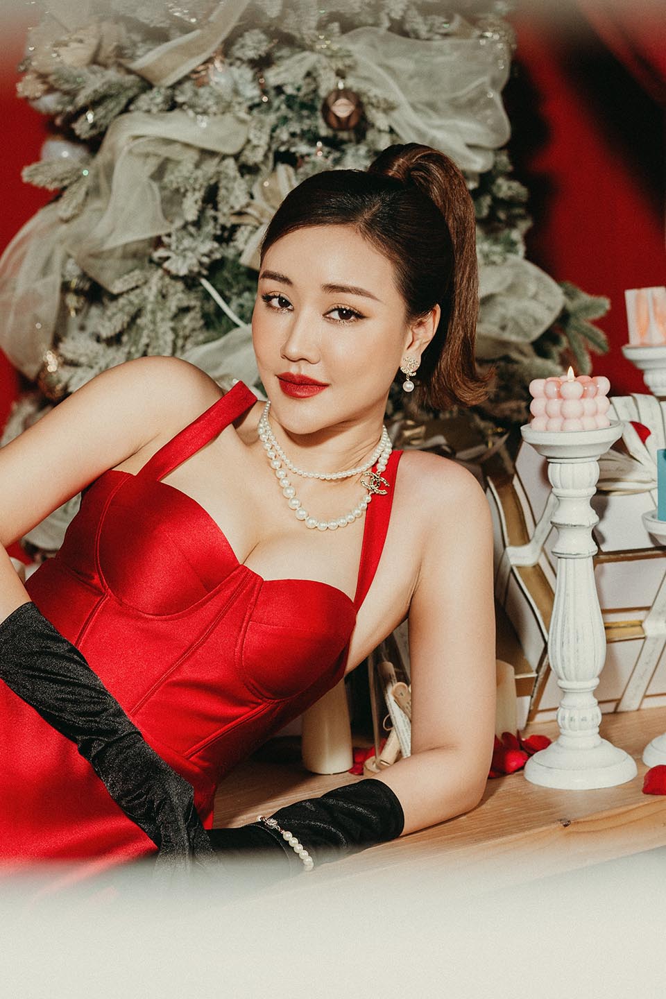 Maya khoe vẻ sexy, tiết lộ mối quan hệ bất ngờ với Quang Hà - 3