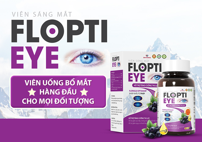 Flopti Eye - Viên uống bổ mắt hàng đầu cho mọi đối tượng