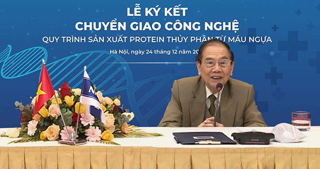 Bác sĩ, đại tá Phan Ngọc Minh chia sẻ lý do lựa chọn Nibifa để chuyển giao công nghệ