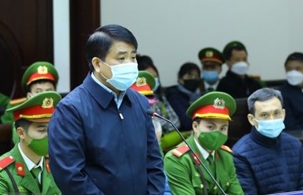 Bị cáo Nguyễn Đức Chung tại phiên xét xử