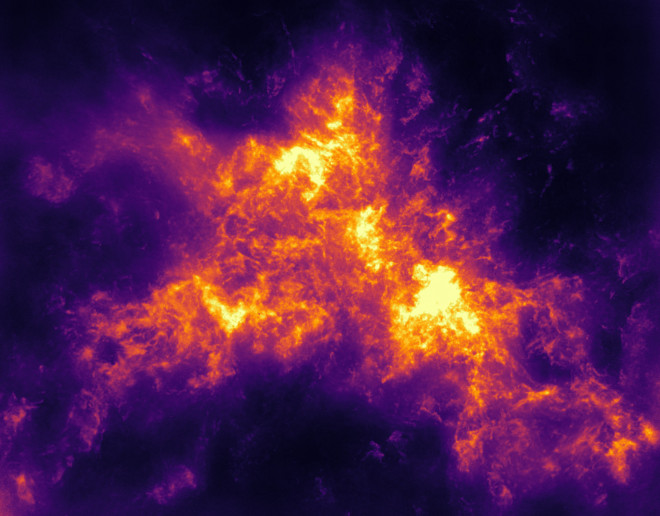 Hình ảnh ngoạn mục về thiên hà có &#34;đuôi&#34; sắp va chạm dải Ngân Hà - 1