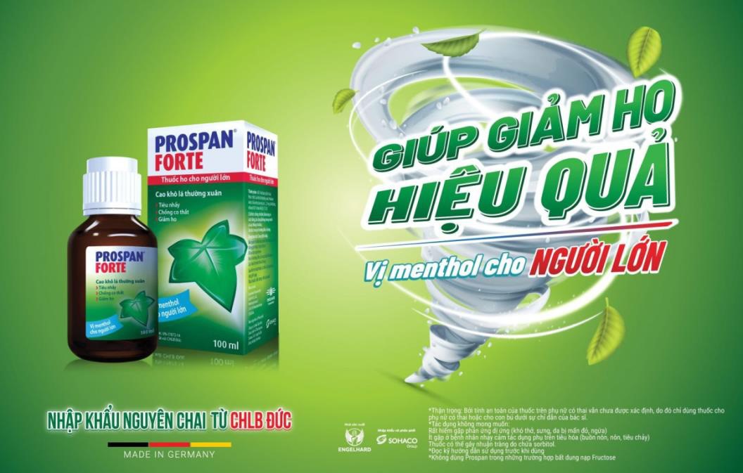 Thuốc ho cho người lớn Prospan Forte giúp giảm ho hiệu quả - 2