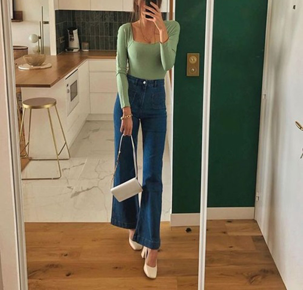 Trang phục màu xanh matcha sang xịn "lên ngôi" - 7